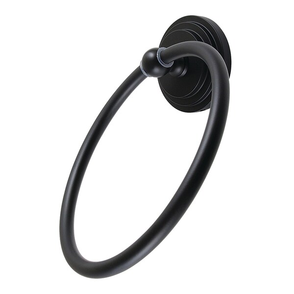 Towel Ring, Matte Black